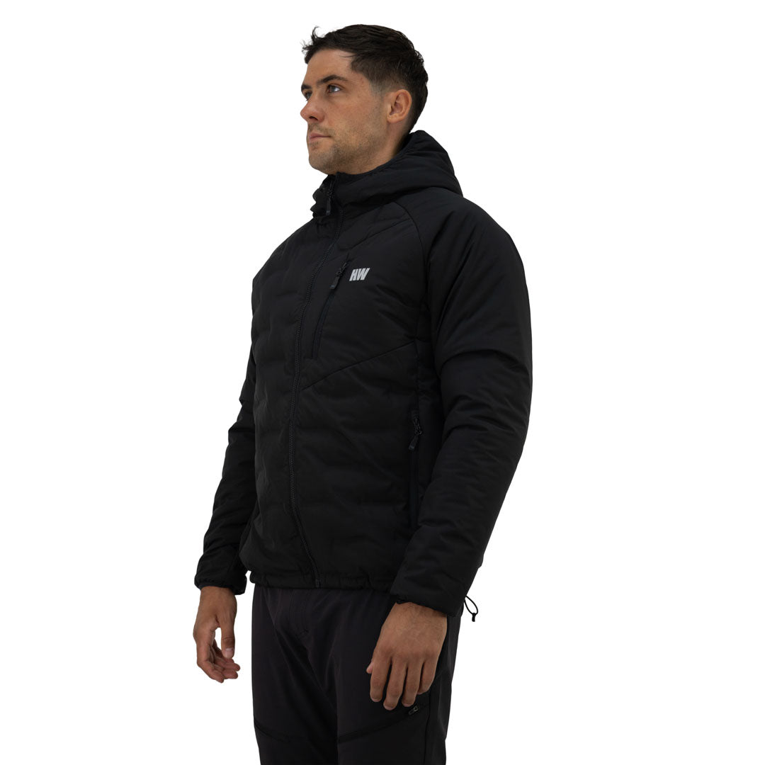 Parka Insulada Explorer Hombre color negro – vista 4