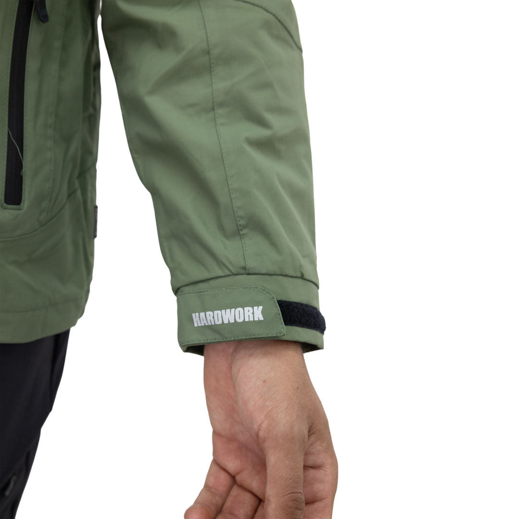 Parka 3 en 1 Reno Hombre color verde oliva – vista 4
