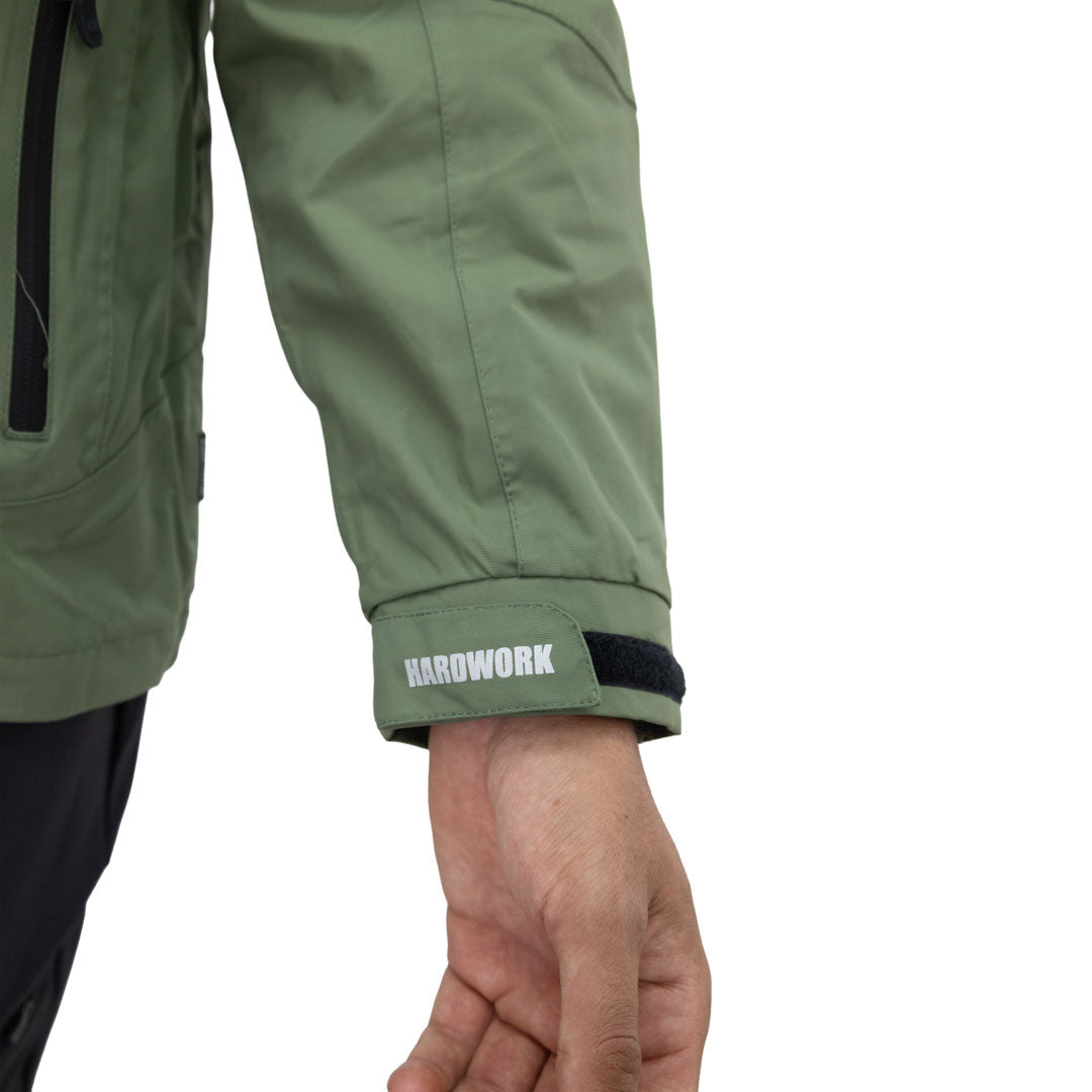 Parka 3 en 1 Reno Hombre color verde oliva – vista 4
