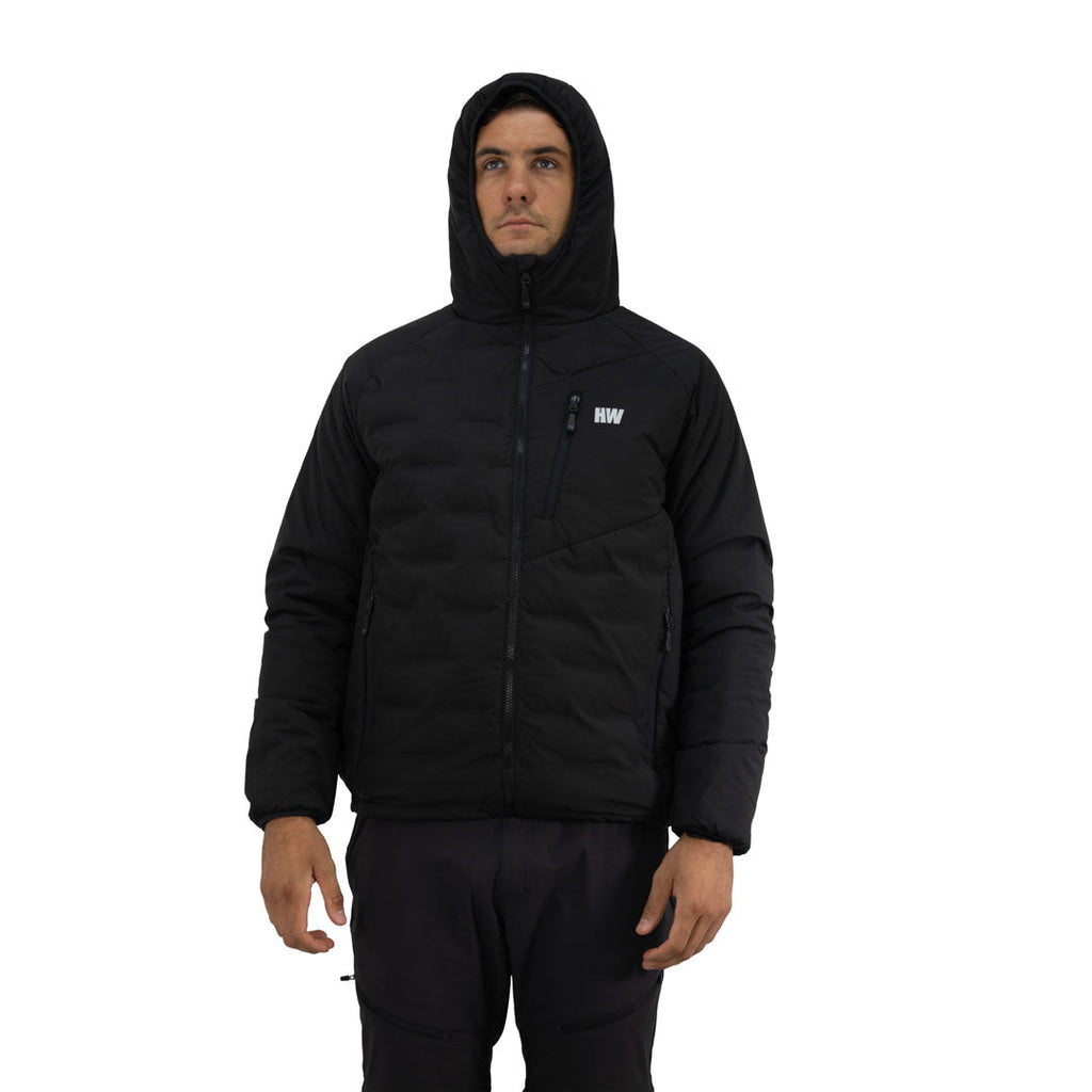 Parka Insulada Explorer Hombre color negro – vista 2