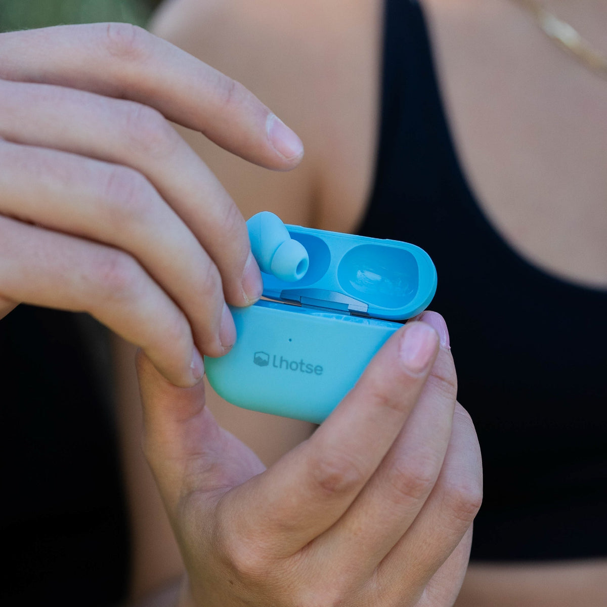 Audífonos Inalámbricos RM7 Pro Lhotse color celeste