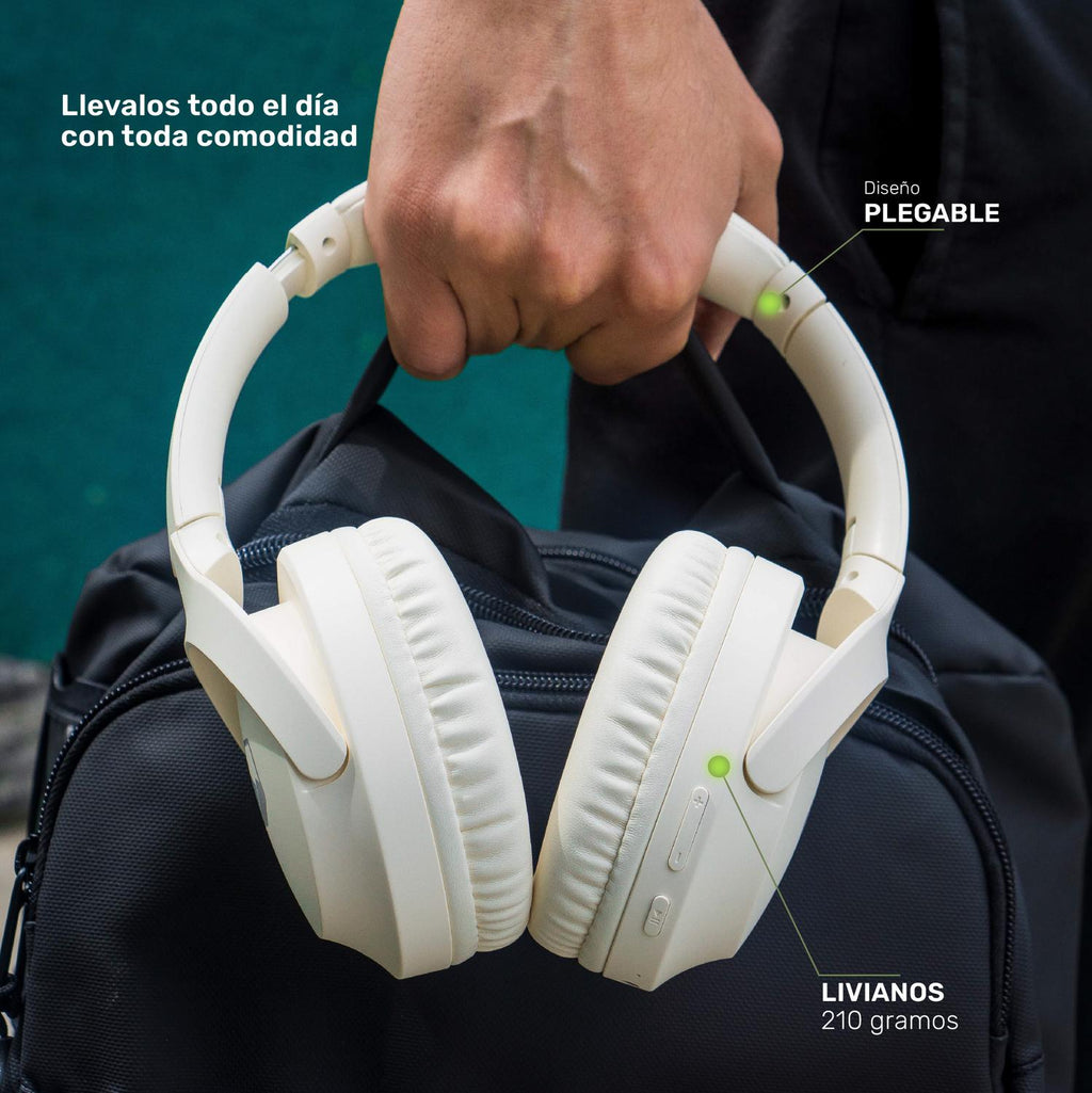 Audífonos Over Ear WavePro Lhotse color negro