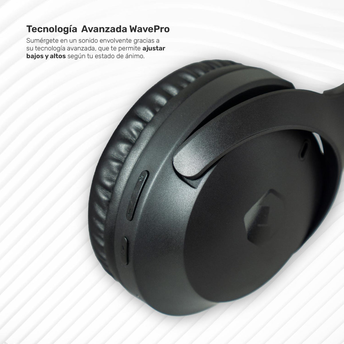 Audífonos Over Ear WavePro Lhotse color negro