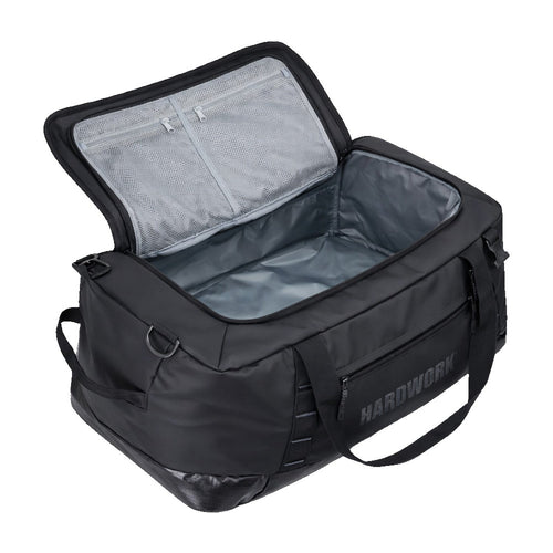 Bolso mochila Hardwork de 50 litros color negro – otro ángulo