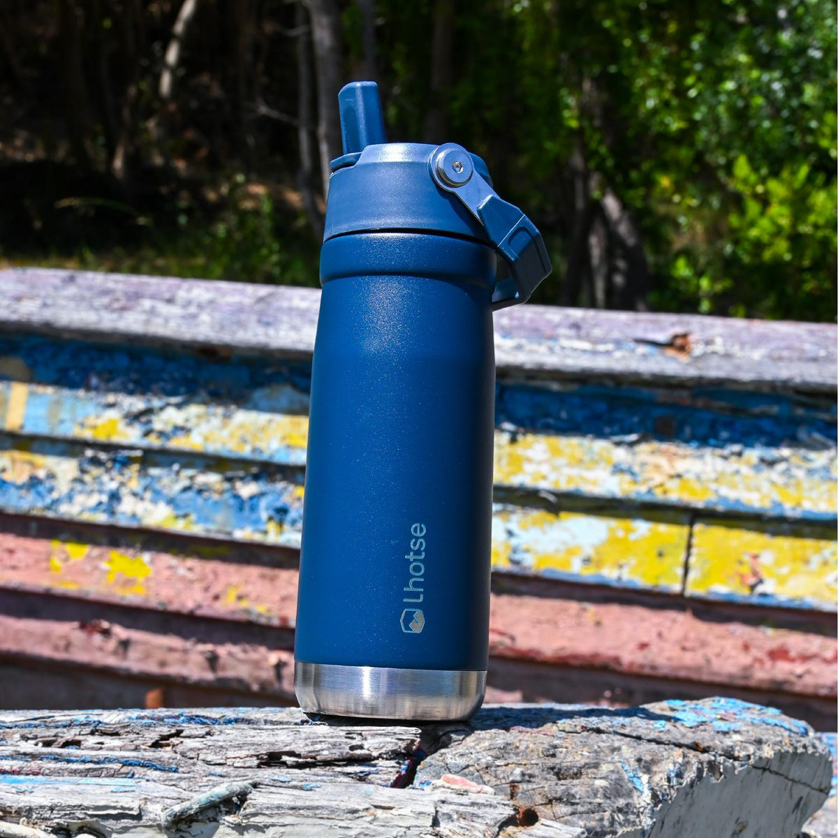 Botella Térmica Adventure 650 ml Lhotse color azul