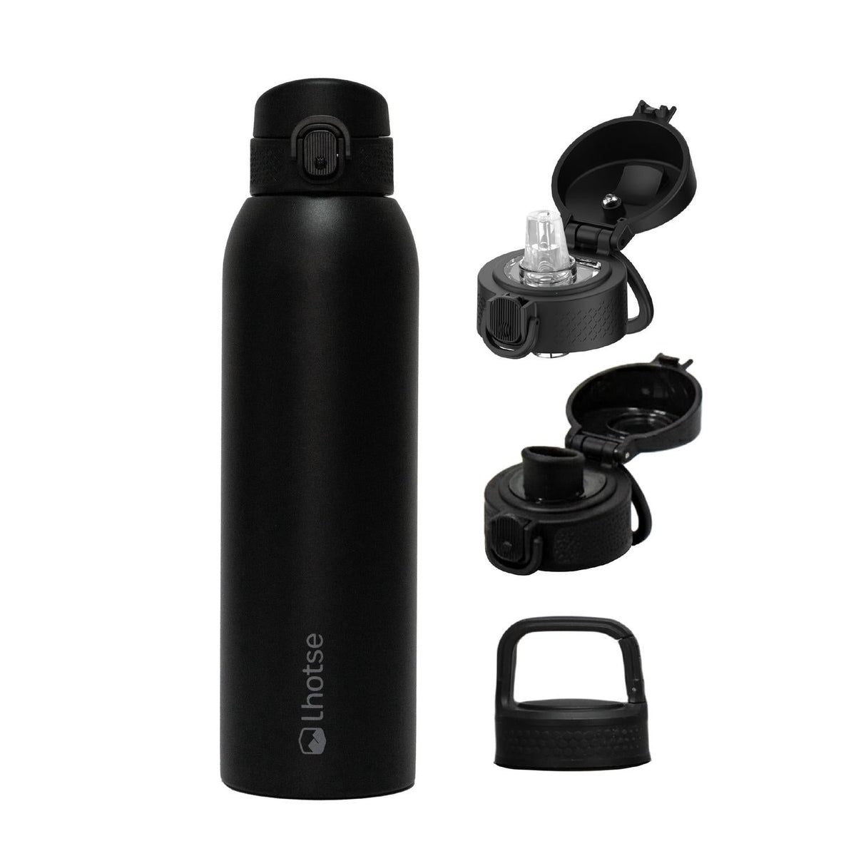 Botella Térmica HydroCore 1 L con 3 Tapas