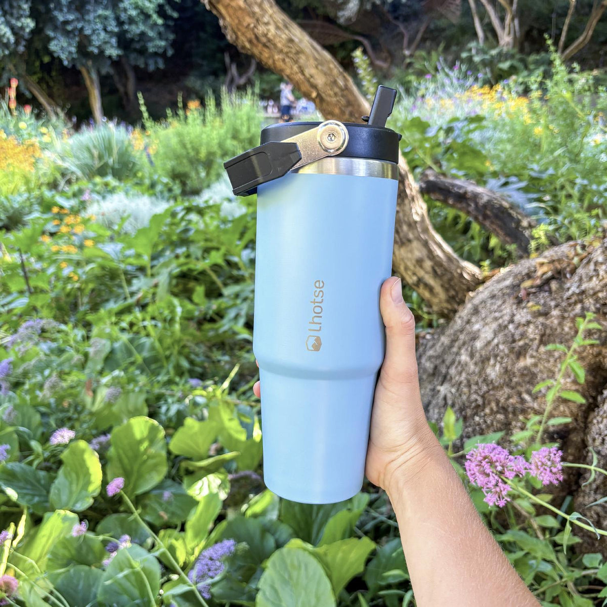 Botella Térmica Travel Mug 900 ml Lhotse color azul