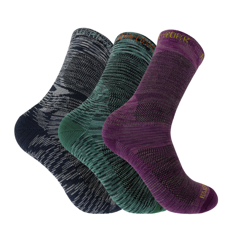 Calcetines Summer Outdoor Hardwork para mujer, pack de 3 pares