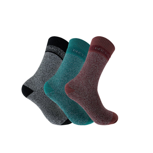 Calcetines Winter Outdoor Hardwork para mujer, pack de 3 pares