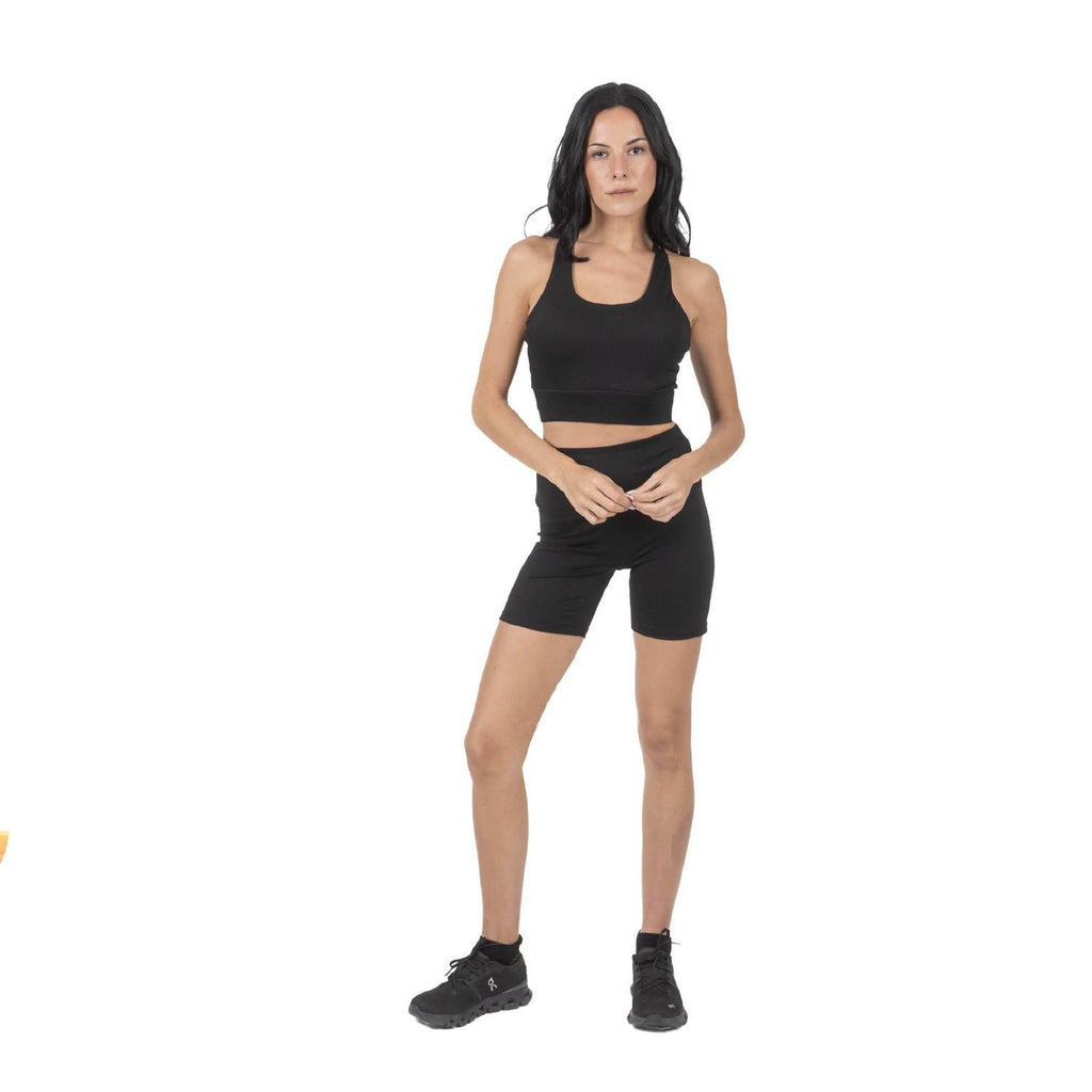 Calza Biker Dhara Mujer Lhotse color negro