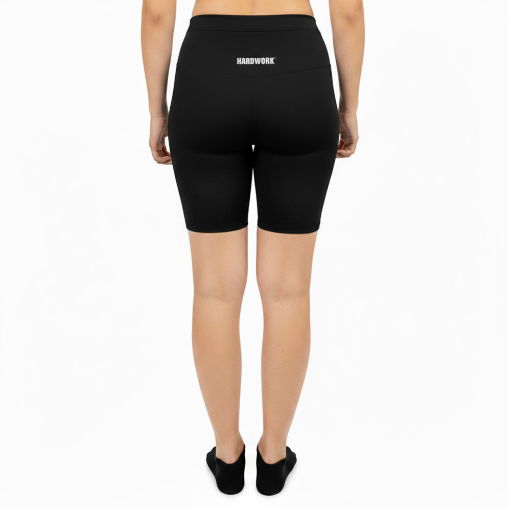 Calza Biker Hardwork para mujer color negro – vista 5