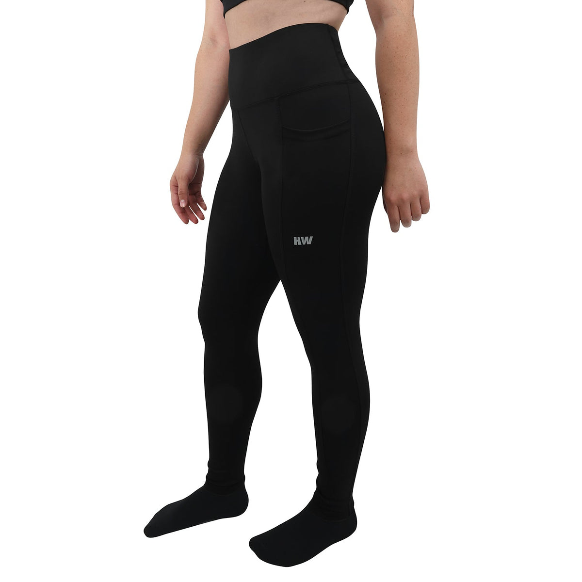 Calza Classic Hardwork para mujer color negro