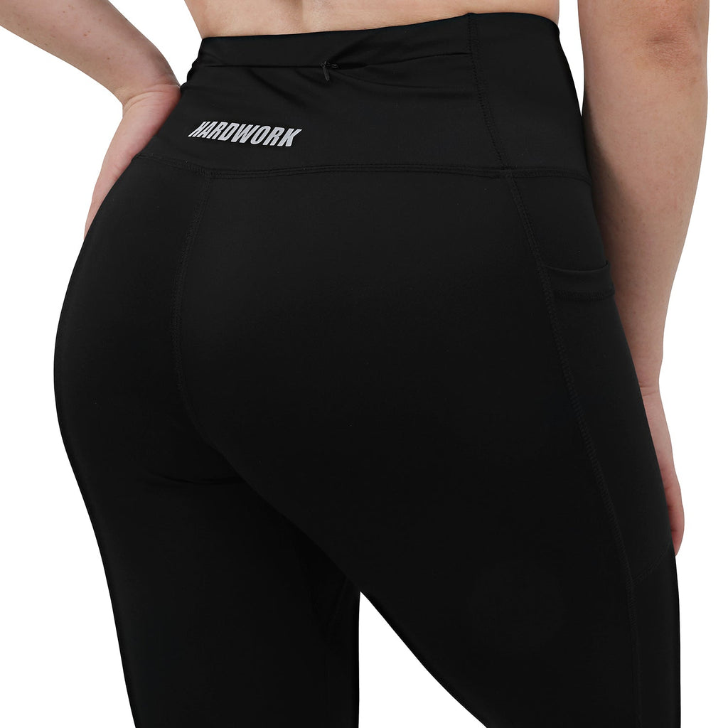 Calza Classic Hardwork para mujer color negro – otro ángulo