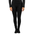 Calza térmica Patagonia Spandex Hardwork para mujer color negro
