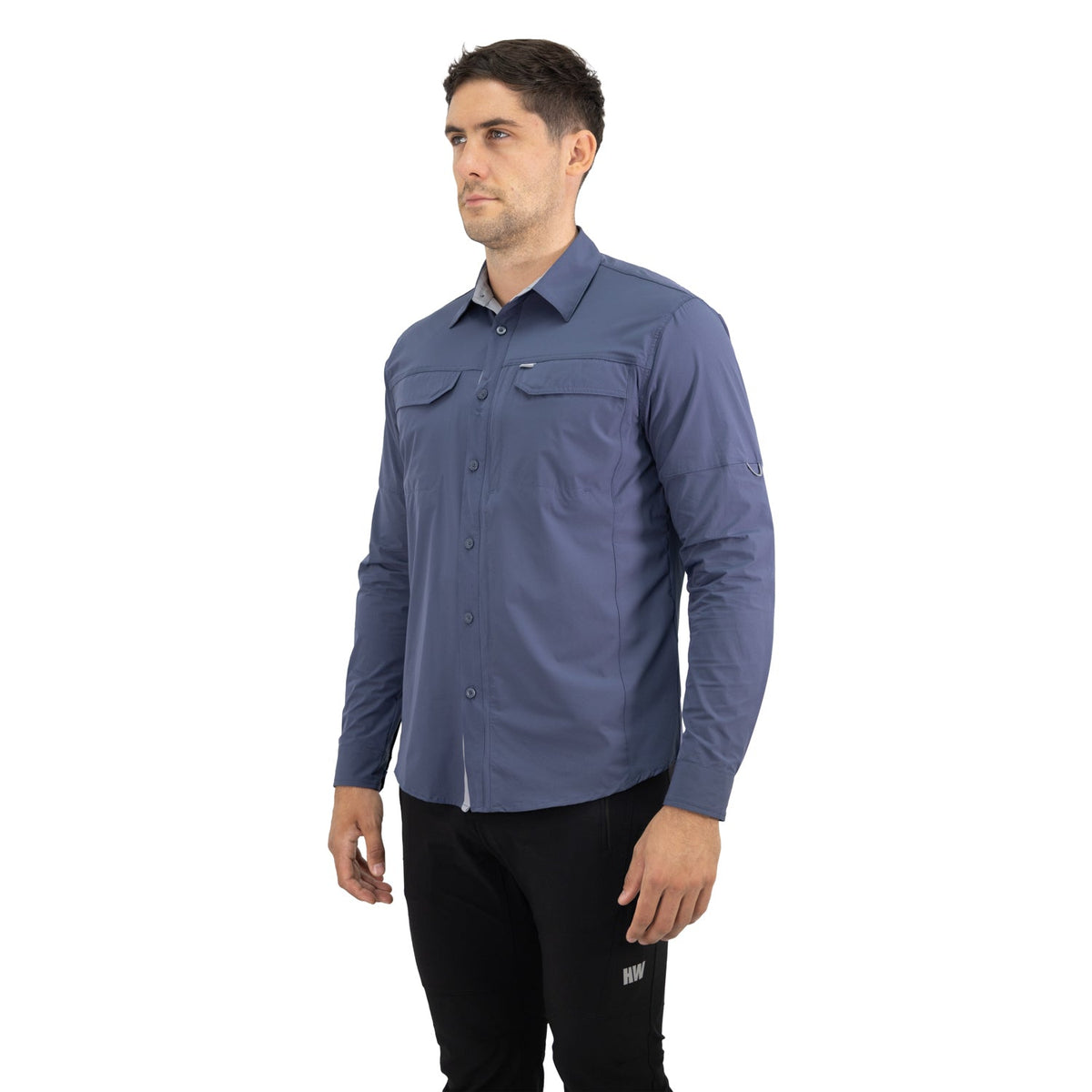 Camisa Antakari Hardwork para hombre color azul