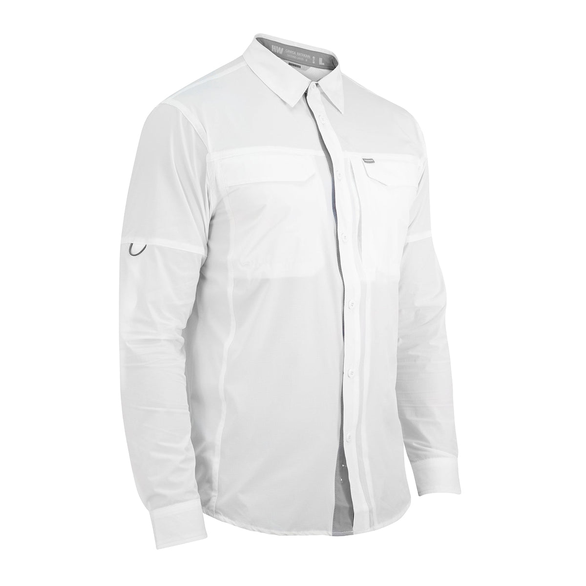 Camisa Antakari Hardwork para hombre color blanco