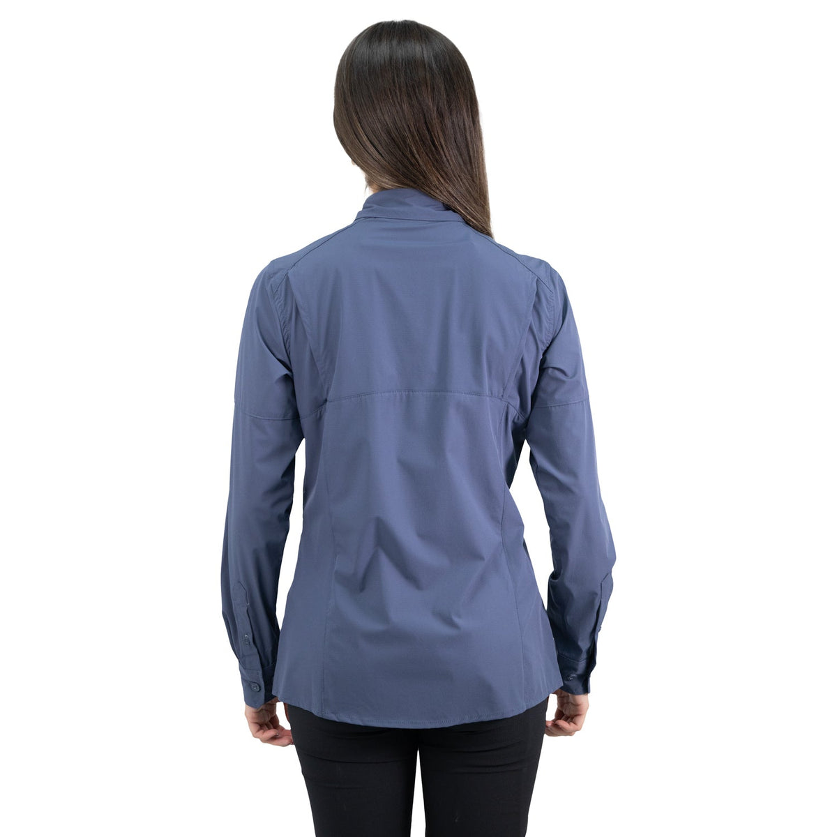 Camisa Antakari Hardwork para mujer color azul