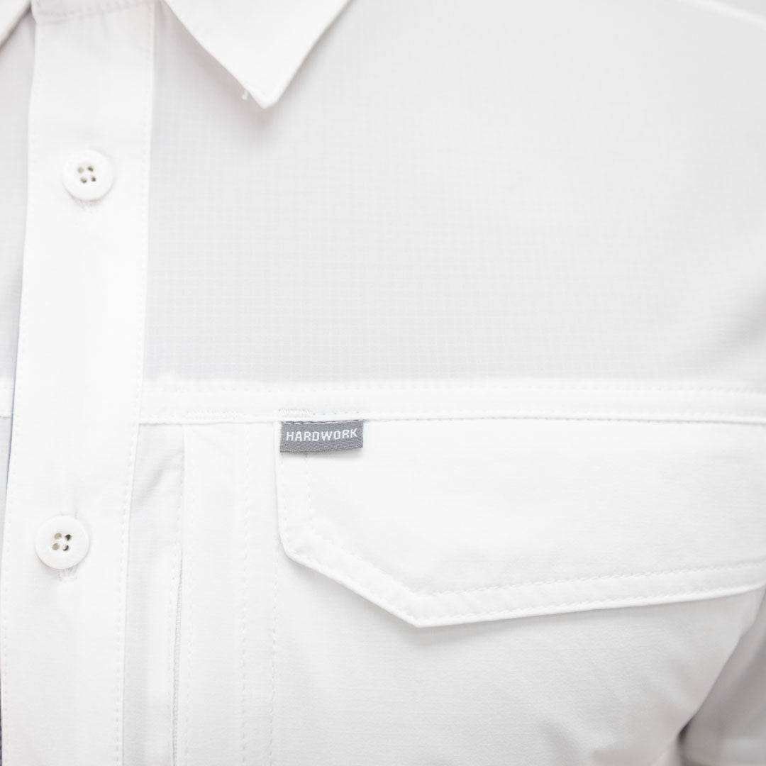 Camisa Arizona Hardwork para hombre color blanco