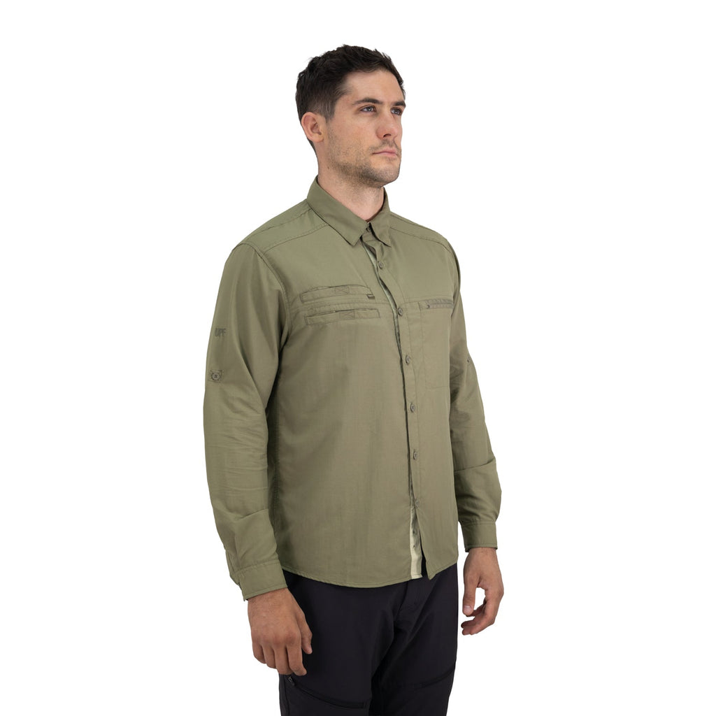 Camisa Arizona Hardwork para hombre color verde oliva