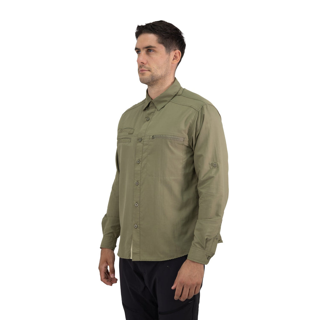 Camisa Arizona Hardwork para hombre color verde oliva
