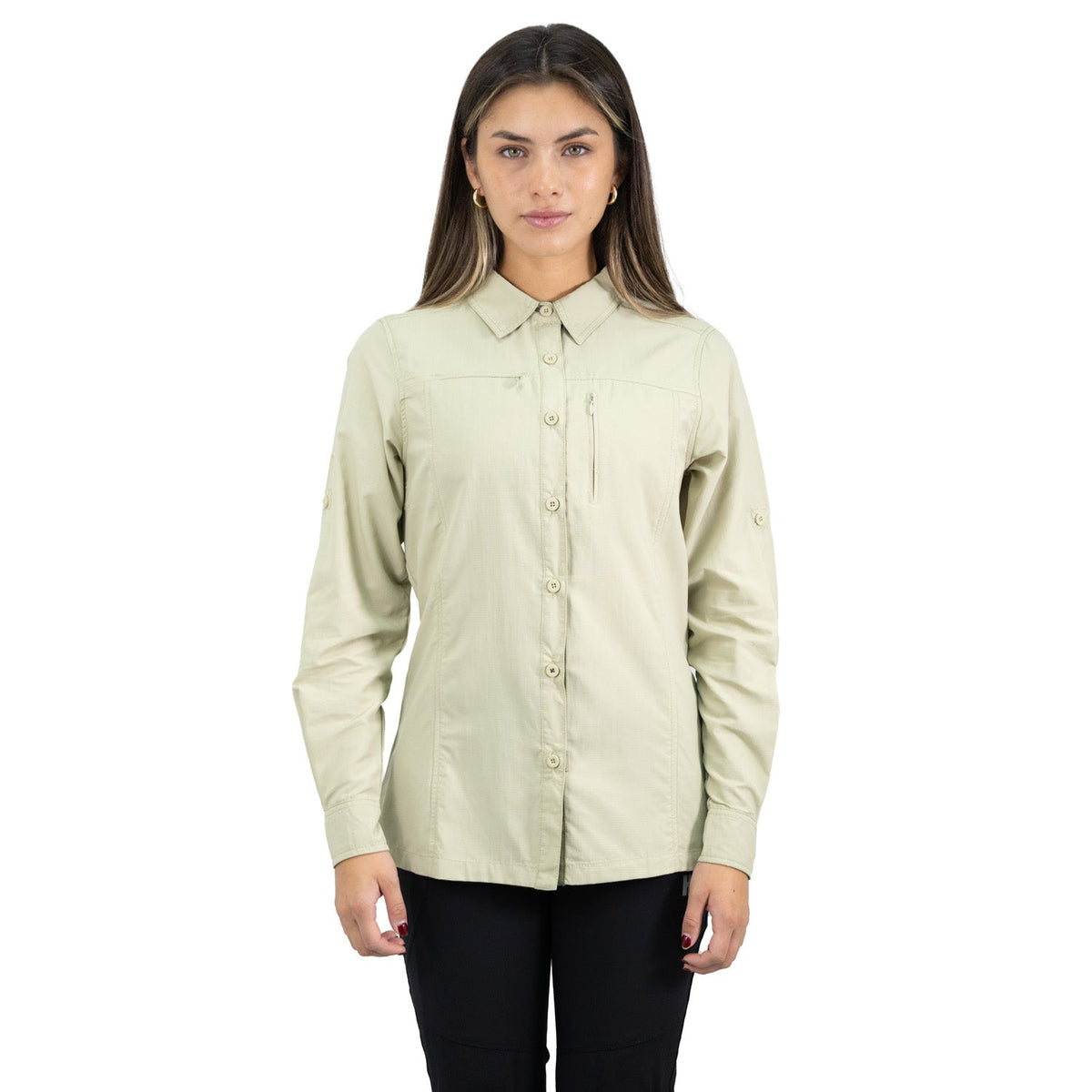 Camisa Arizona Hardwork para mujer color beige