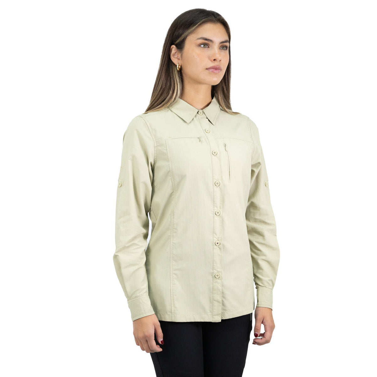 Camisa Arizona Hardwork para mujer color beige