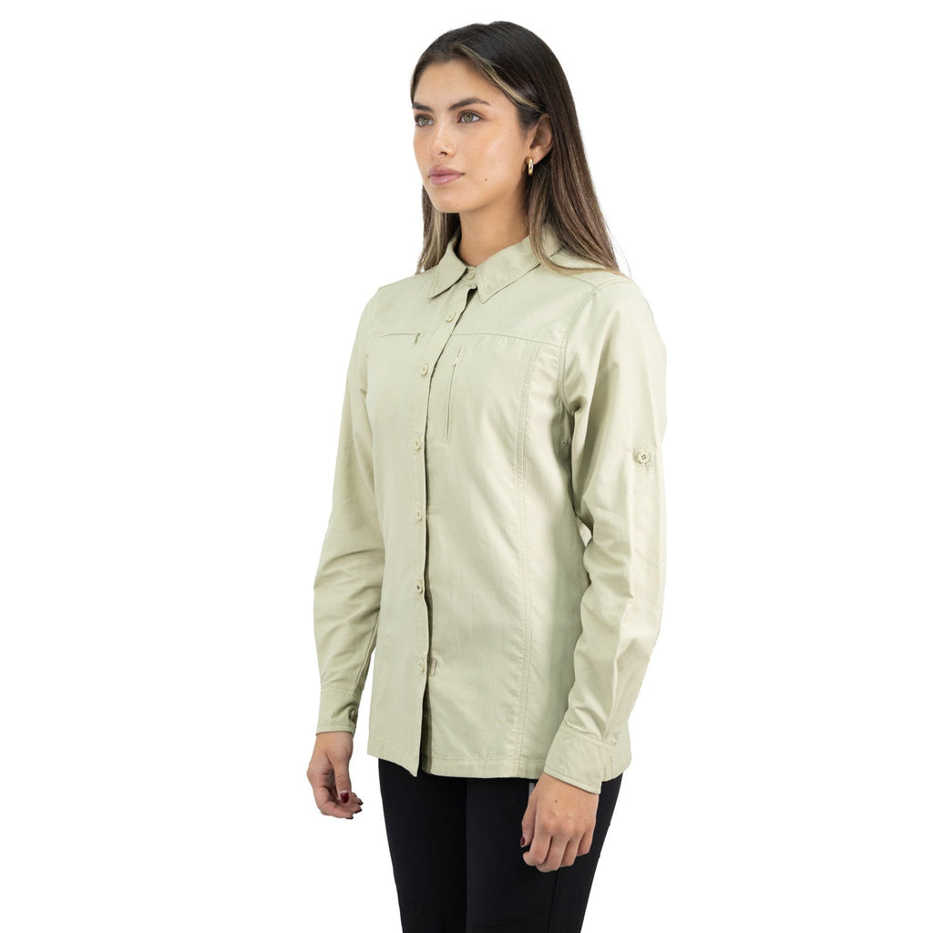 Camisa Arizona Hardwork para mujer color beige