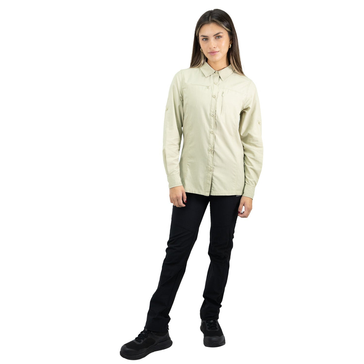 Camisa Arizona Hardwork para mujer color beige