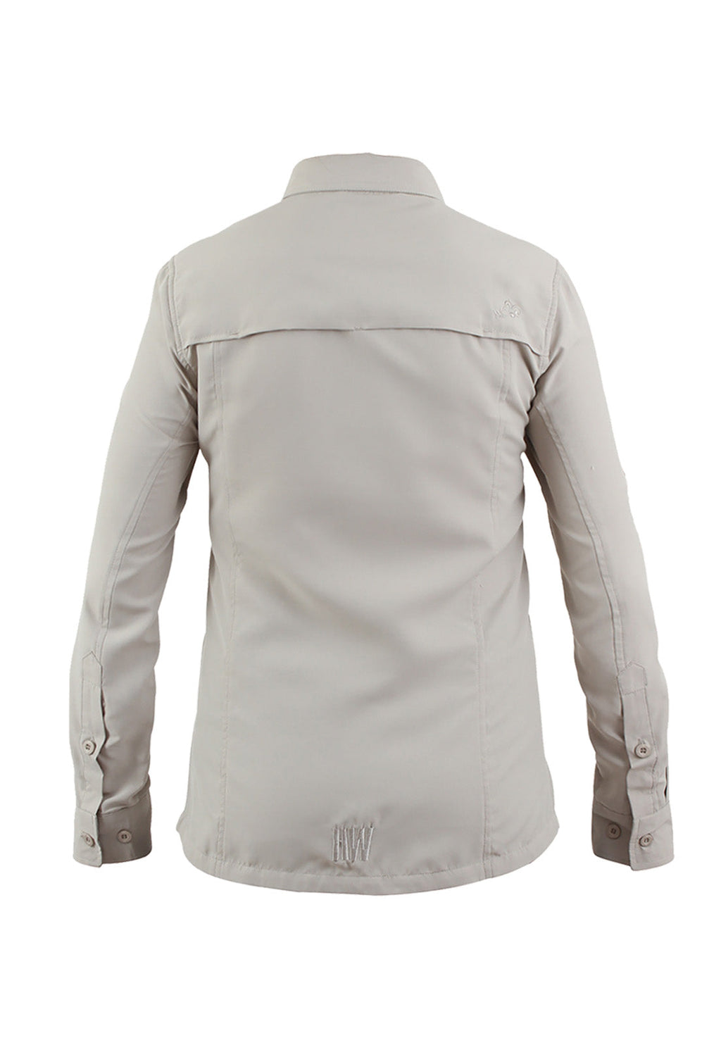 Camisa Arizona Regular Hardwork para mujer color beige