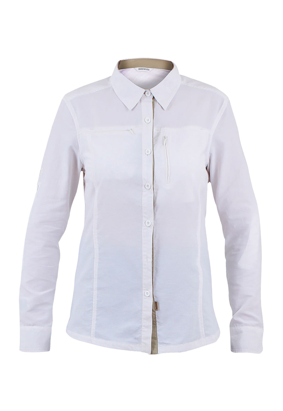 Camisa Arizona Regular Hardwork para mujer color blanco