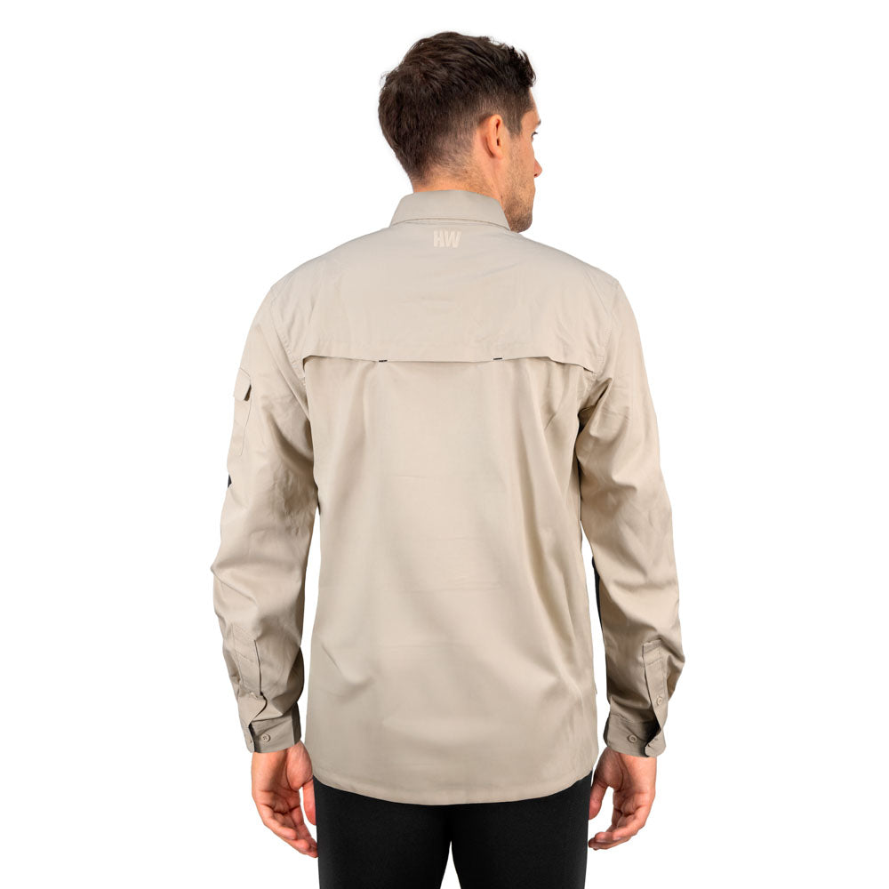 Camisa Horizon Hardwork color beige