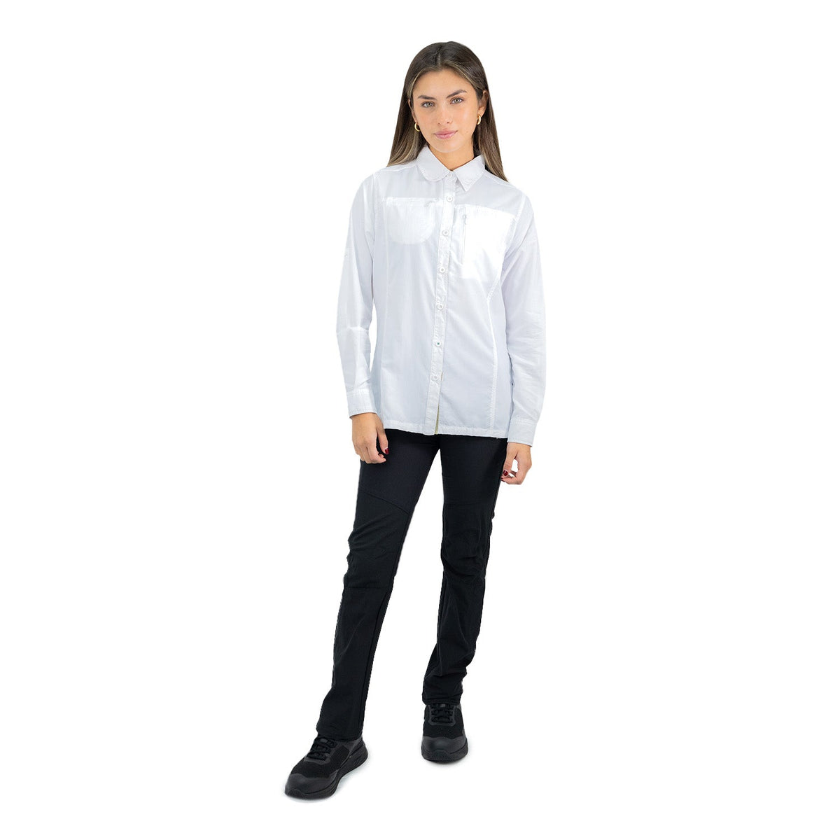 Camisa Arizona Mujer color blanco – vista 2
