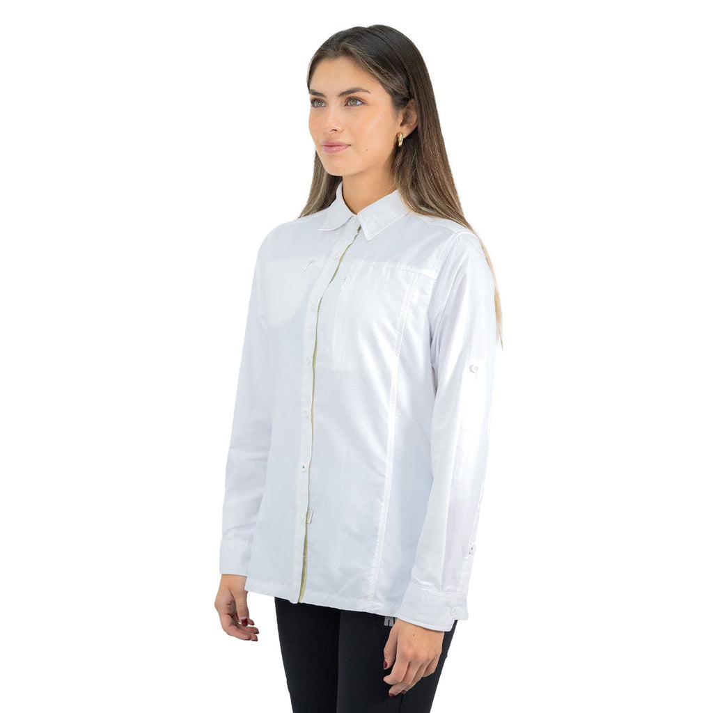 Camisa Arizona Mujer color blanco – vista 3