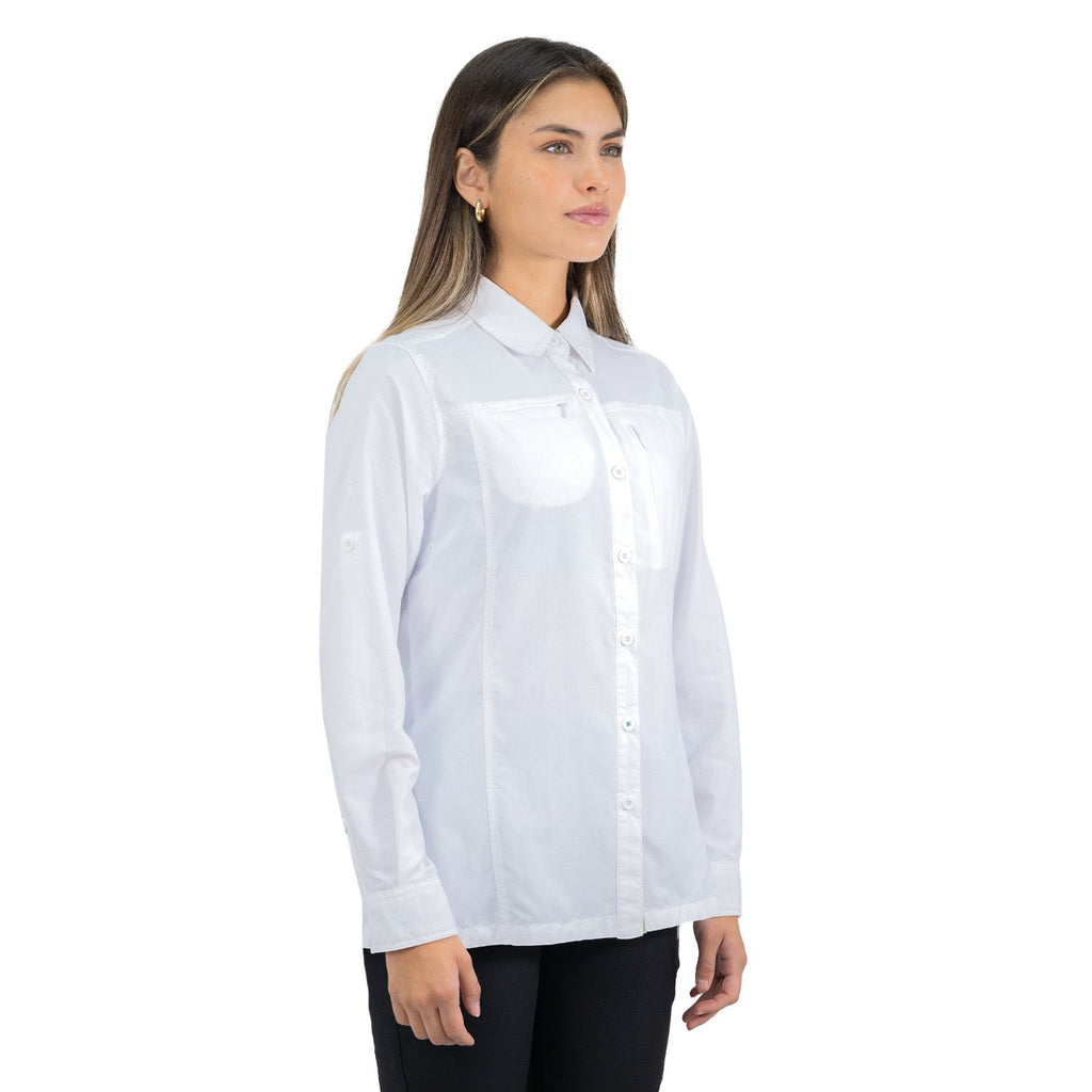 Camisa Arizona Mujer color blanco – vista 4