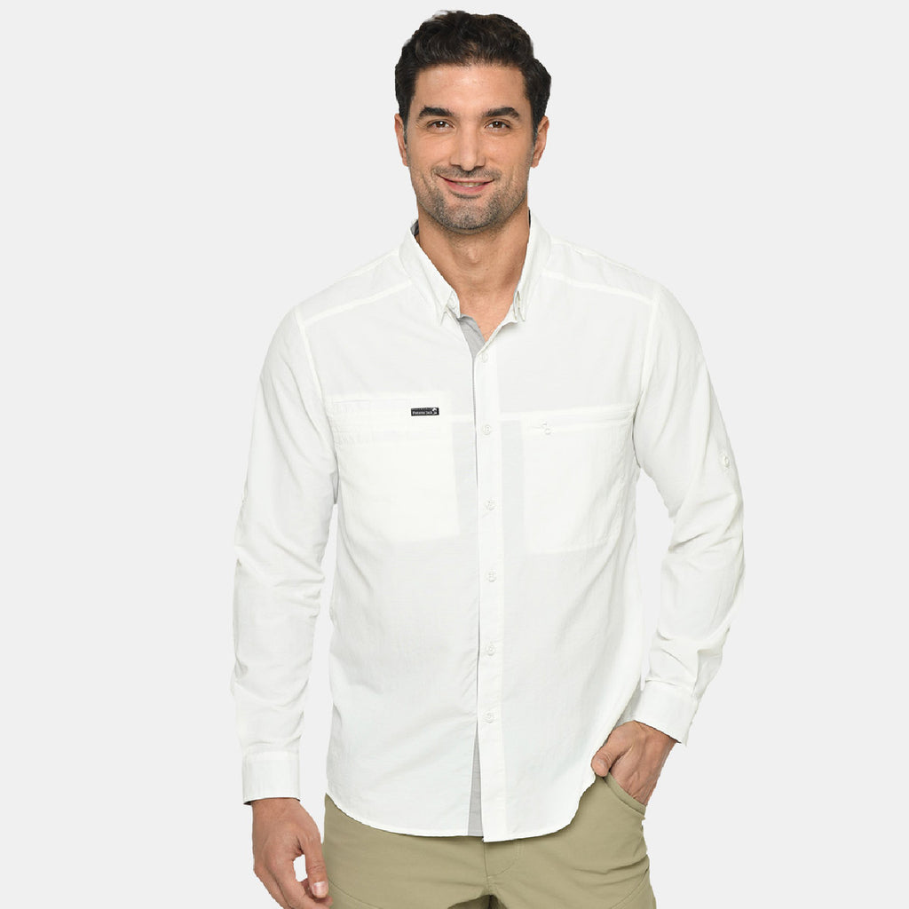 Camisa Vermont Panama Jack para hombre color blanco
