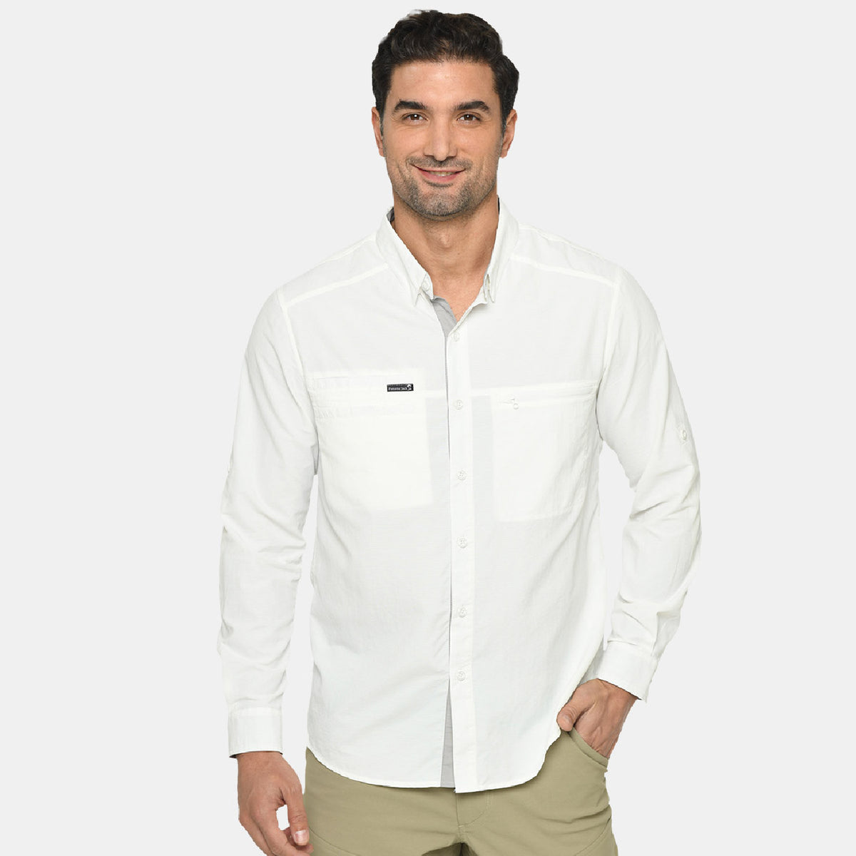 Camisa Vermont Panama Jack para hombre color blanco