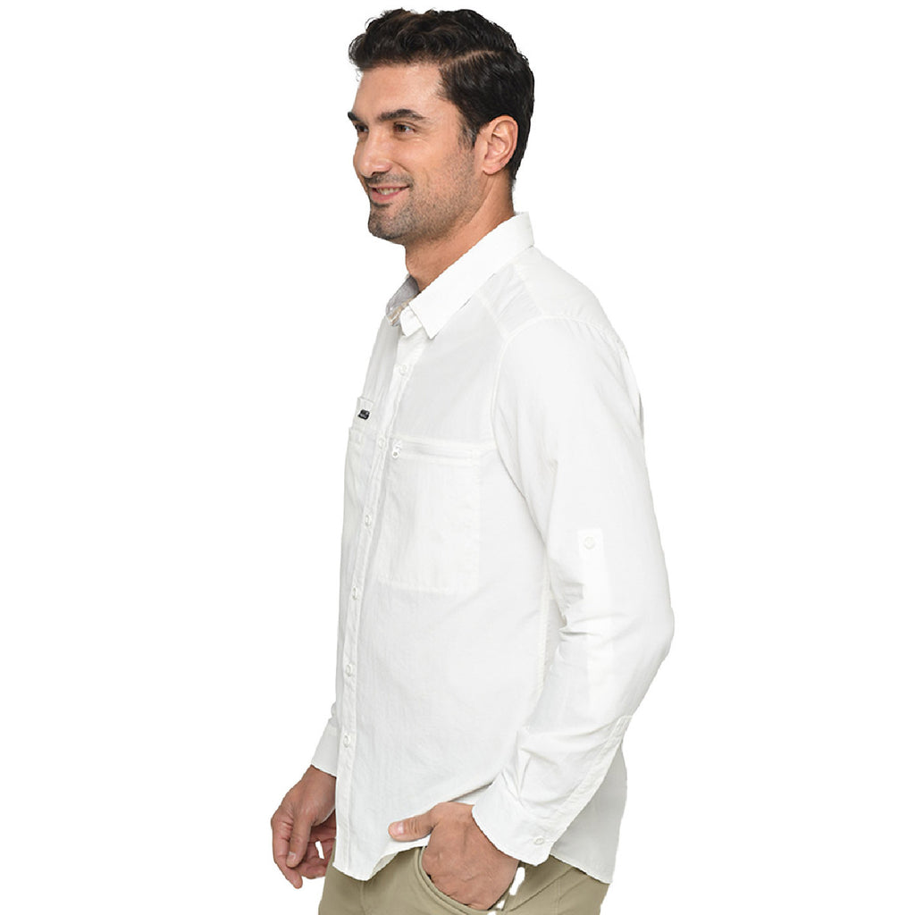 Camisa Vermont Panama Jack para hombre color blanco – otro ángulo