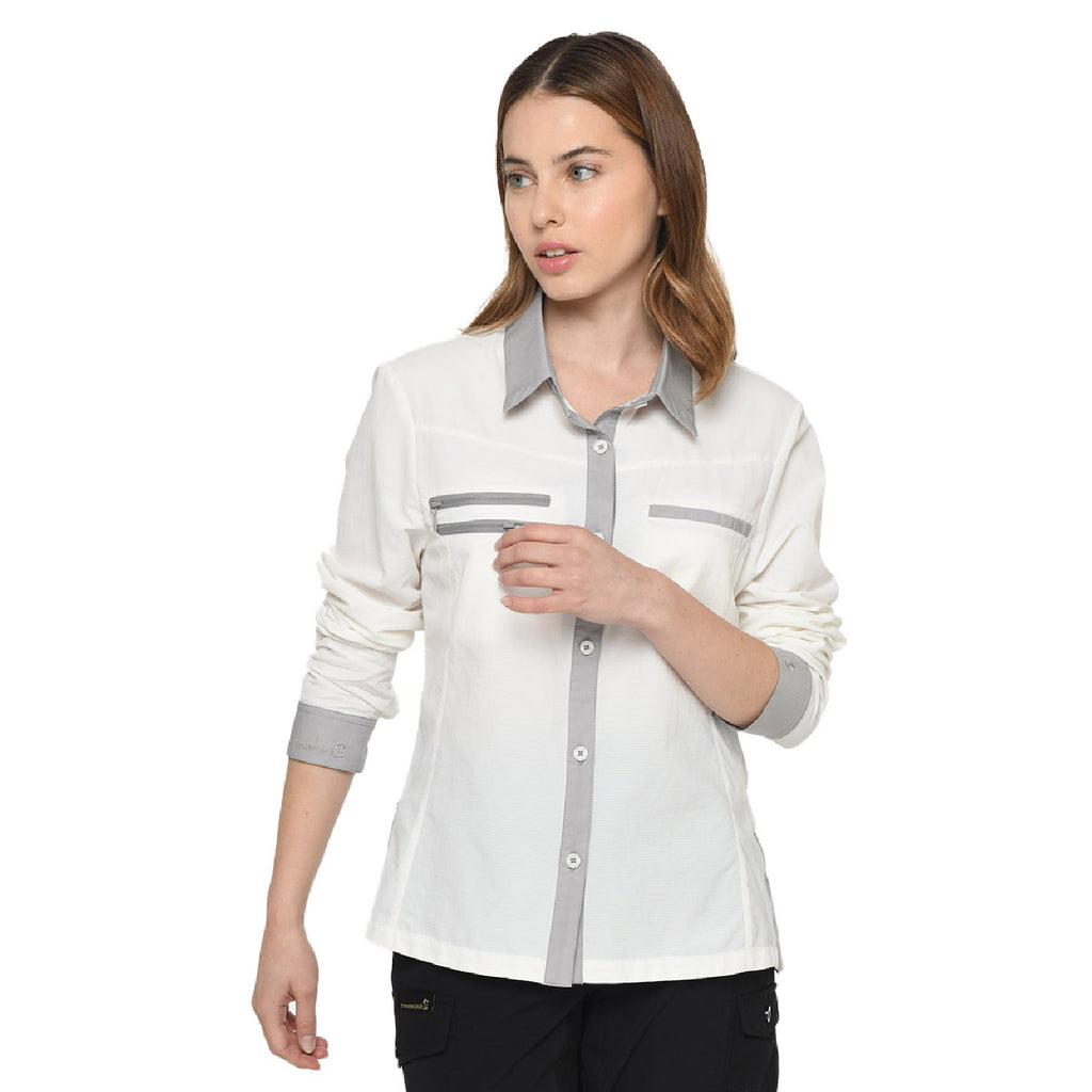 Camisa Virginia Panama Jack para mujer color blanco – otro ángulo