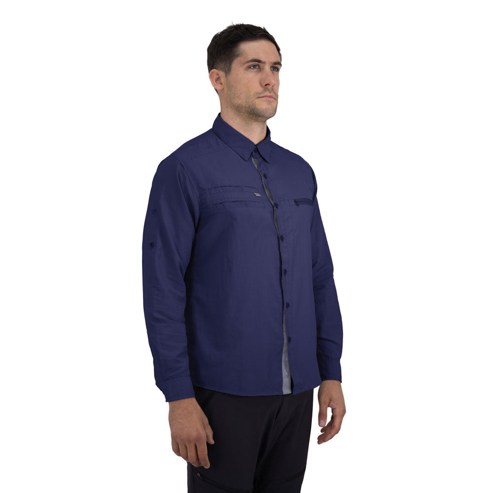 Camisa Arizona Hombre color azul – vista 2