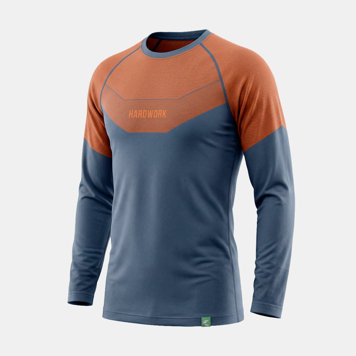 Camiseta primera capa Ecopper Hardwork para hombre color azul