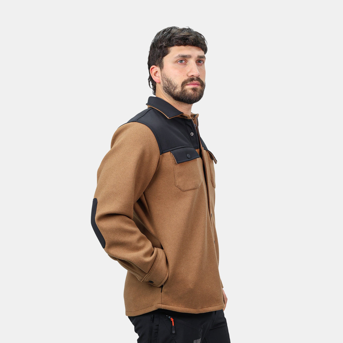 Chaqueta Boston Hardwork para hombre color café
