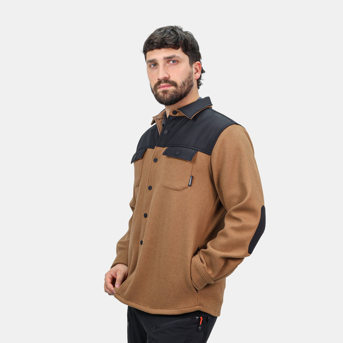 Chaqueta Boston Hardwork para hombre color café
