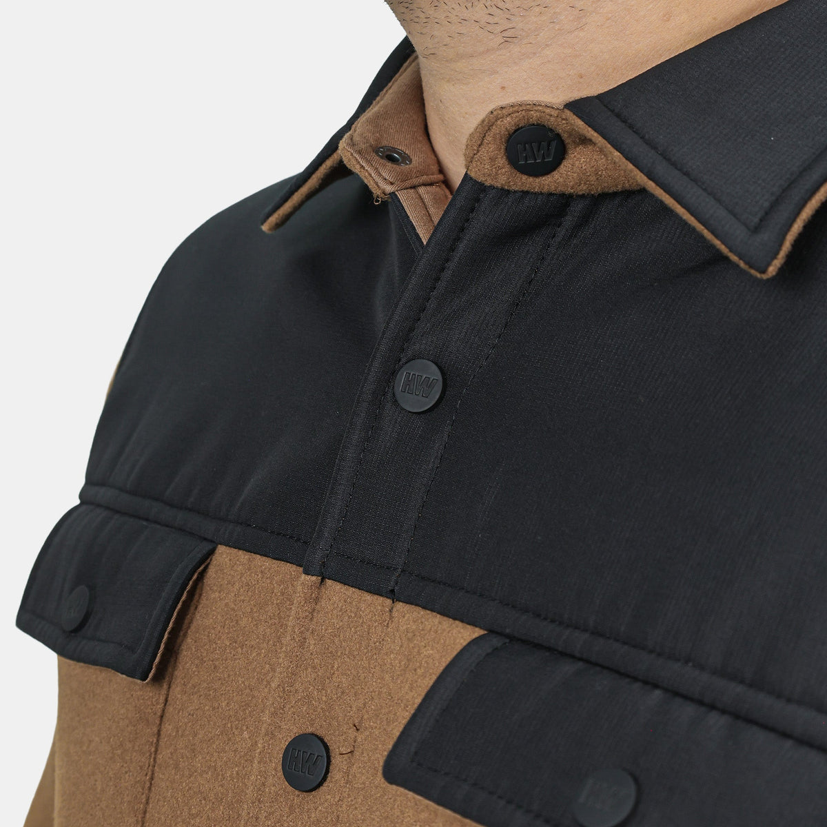 Chaqueta Boston Hardwork para hombre color café