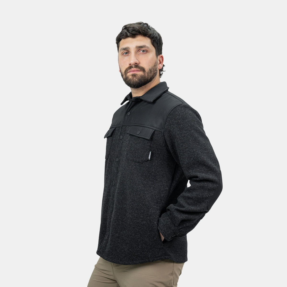 Chaqueta Boston Hardwork para hombre color negro