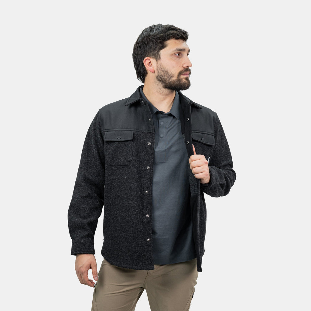 Chaqueta Boston Hardwork para hombre color negro