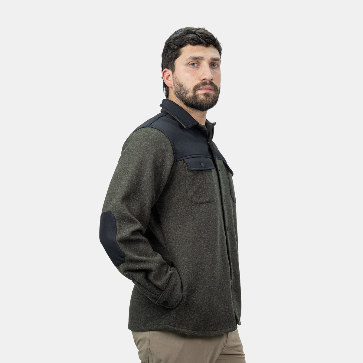 Chaqueta Boston Hardwork para hombre color verde