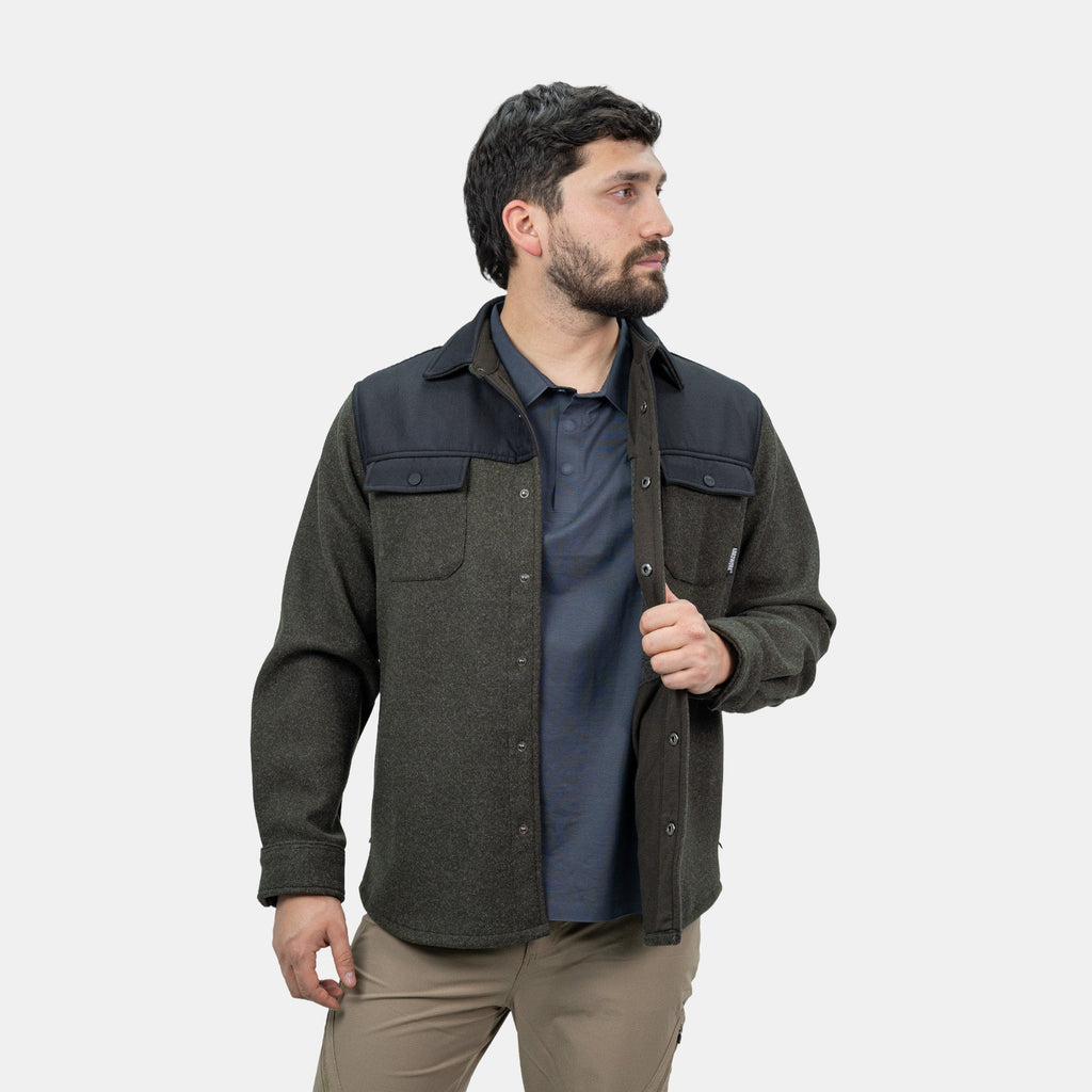 Chaqueta Boston Hardwork para hombre color verde