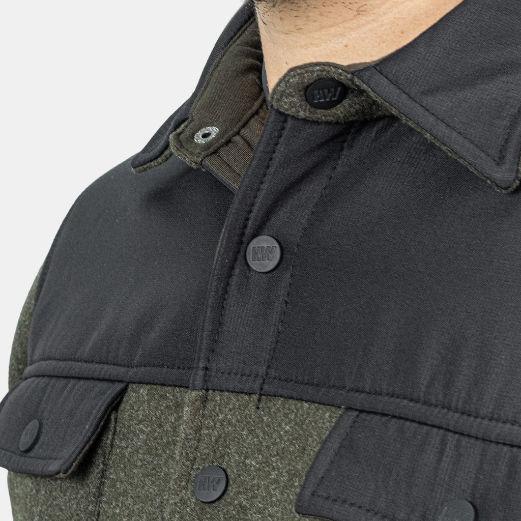 Chaqueta Boston Hardwork para hombre color verde