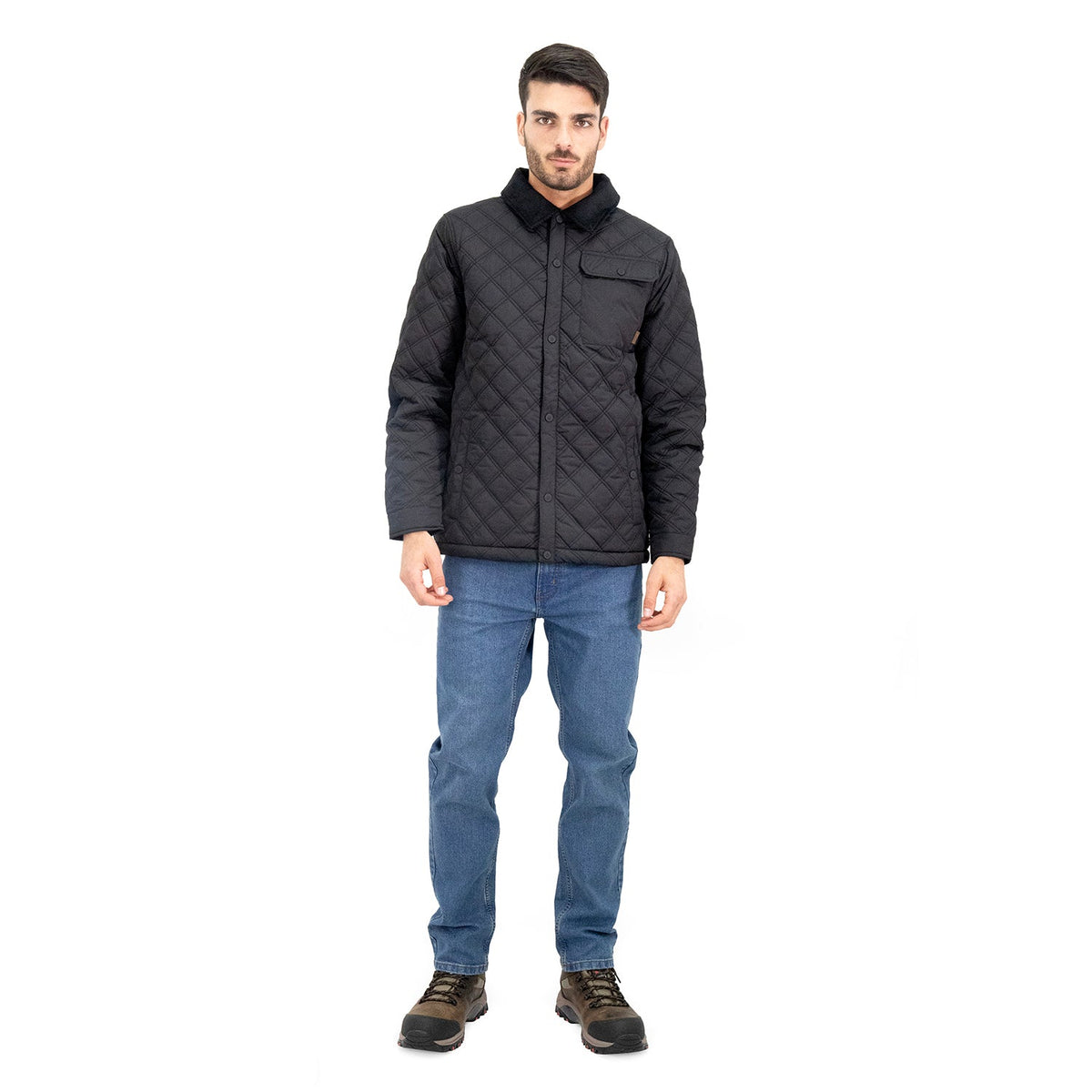 Chaqueta Hunter Quebec para hombre color negro – vista 5