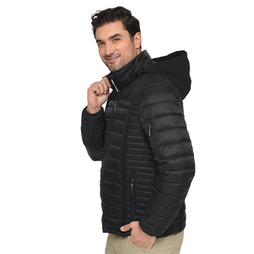 Chaqueta Nebraska Panama Jack para hombre color negro